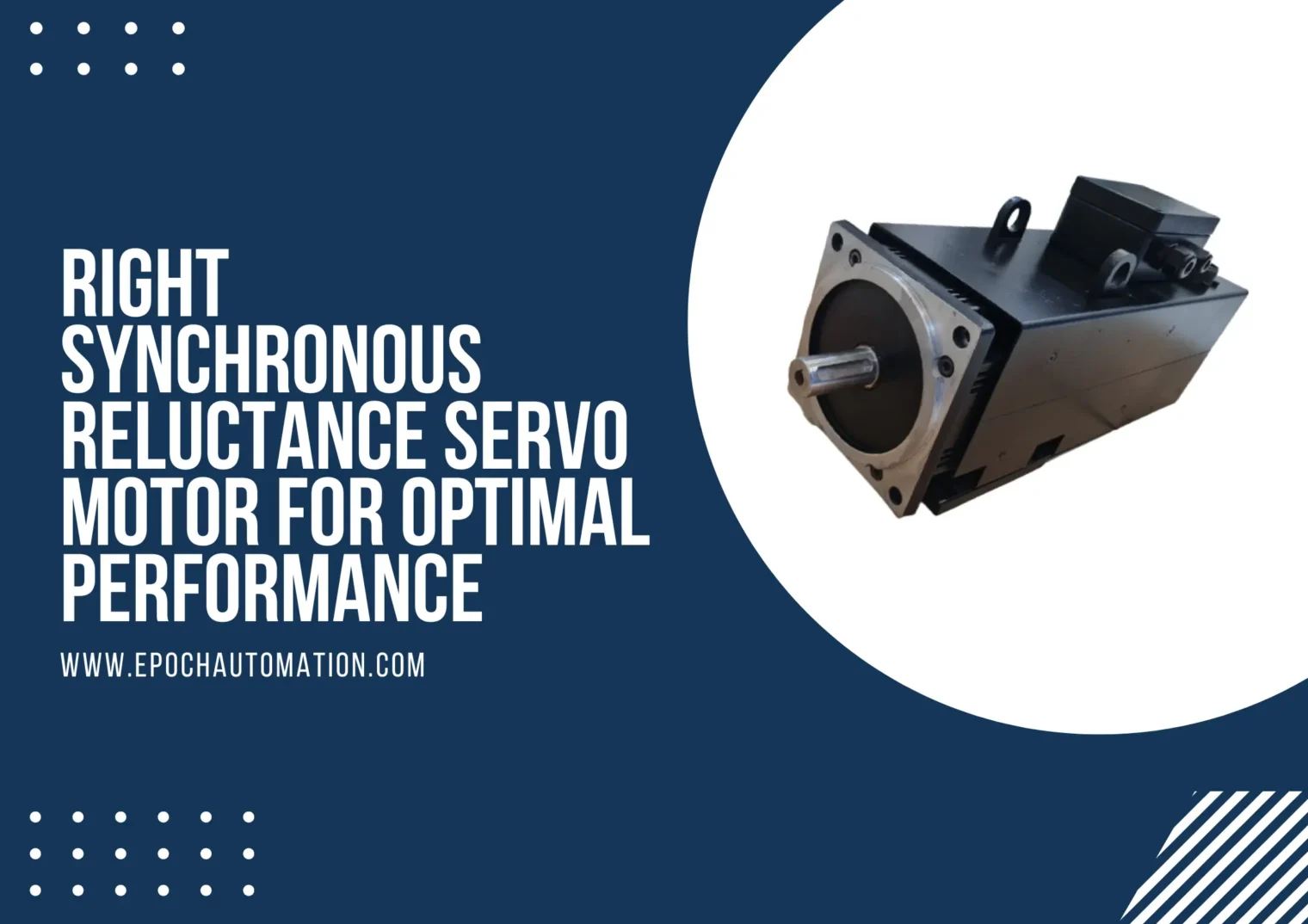 Right Synchronous Reluctance Servo Motor For Optimal Performance