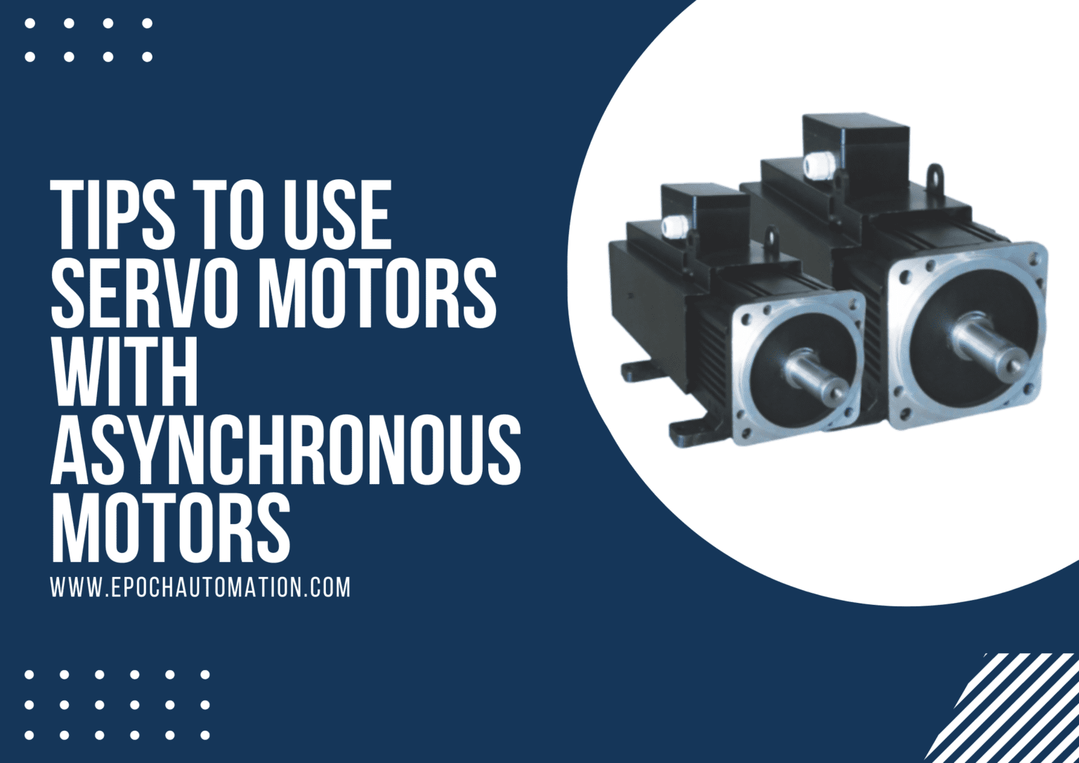 Use Servo Motors With Asynchronous Motors Epoch Automation